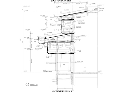 中式其他节点详图 古建墙身详图 施工图