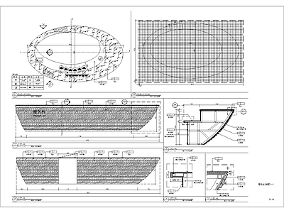 现代家具节点详图 异形前台 服务台详图 施工图