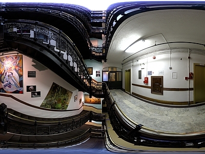 工业小区HDR 小区室内HDR
