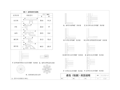 灯节点 灯箱节点 施工图