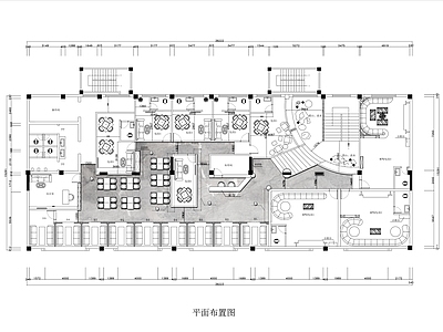 现代新中式茶馆 600㎡ 高档茶楼 施工图