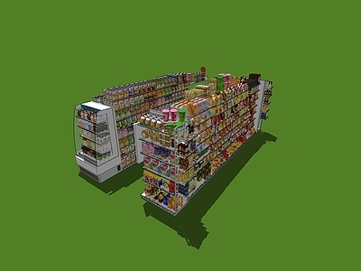 货架 商品 零食柜