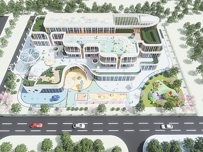 现代小公建 幼儿园 18班