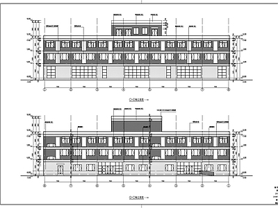 现代办公楼建筑 综合楼 施工图