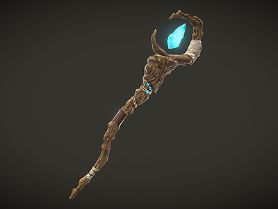 军事器材 魔法杖 权杖 法师武器 魔杖 水晶法杖 魔幻武器玄幻道具
