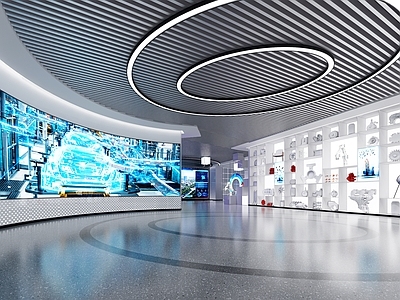 现代简约其他文化空间 企业馆 成果展