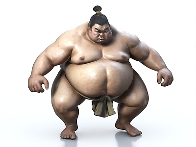男人 相扑运动员 男人 大力士 日本相扑