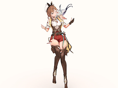 女人 手绘美少女 动漫少女 萝莉 二次元链金术士 仙女