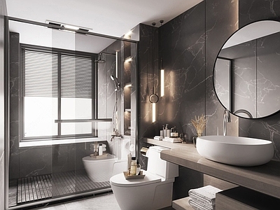 现代卫生间 现代卫生间