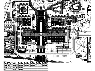 现代校园景观 中学校园改造 园建 电气 给排水整套 施工图