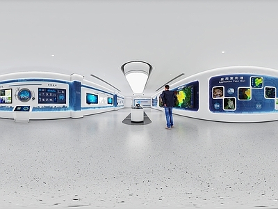 现代其他公共空间 展厅 科技 现代展厅 企业