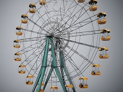 娱乐器材 彩绘摩天轮