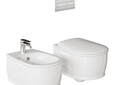 马桶 Artceram Atelier 壁挂式陶瓷马桶 座便器