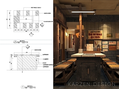现代工业家具节点详图 烤肉桌详图 餐桌详图 施工图 家具节点详图
