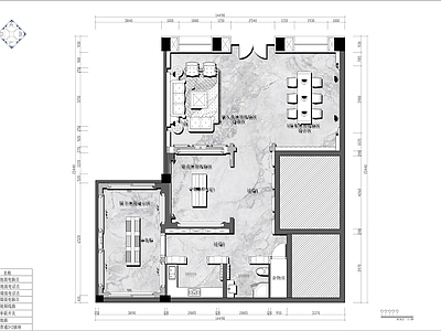 现代其他商业空间 家居建材店 专卖店 施工图