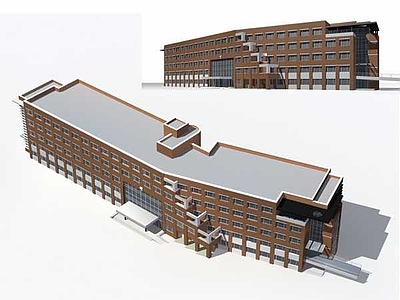 现代商业街 艾 多层公建0067