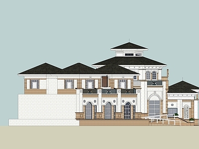 现代其他商业建筑 商业休闲会所