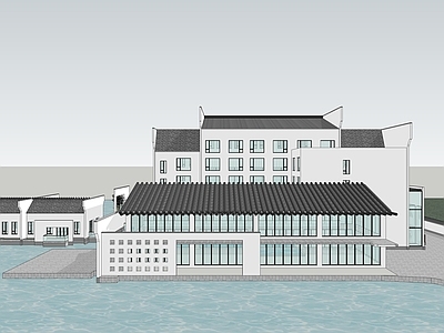 新中式其他商业建筑 会所设计