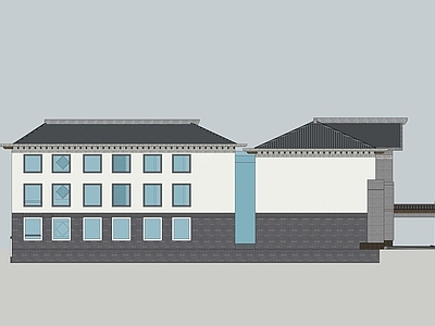 中式其他商业建筑 古建会所设计