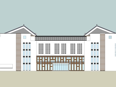 现代其他商业建筑 养老会所设计