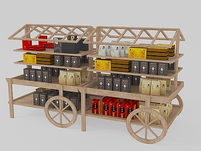 现代茶桌椅 产品展示车
