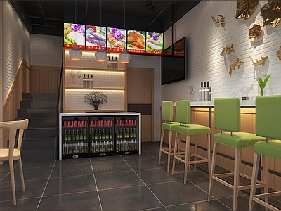 工业快餐店 餐厅 快餐店 饭店 小吃店 饭馆
