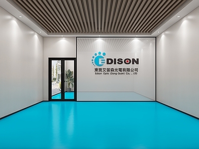 现代接待室 办公室前台
