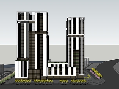 现代商场建筑 商业高层 商业多层 城市商业综合体