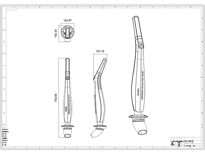 现代卫浴设施 马桶疏通器 施工图