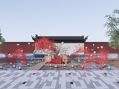 新中式景观灯 氛围灯 装饰灯 文旅 中式灯笼 节日氛围灯