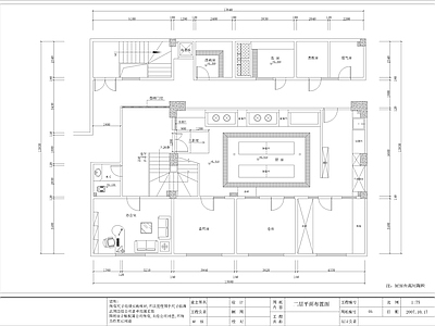 中式其他餐饮空间 川菜馆装修方案 施工图