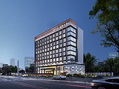 现代酒店建筑 高层酒店建筑