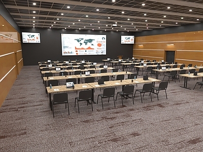 现代会议室 会议厅 报告厅 会议室 会议桌 办公会议室 酒店会议室