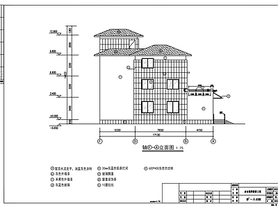 现代整体办公空间 公司办公场所室内 施工图