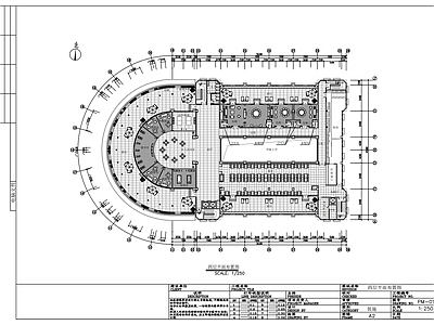 现代整体办公空间 集团写字楼 施工图