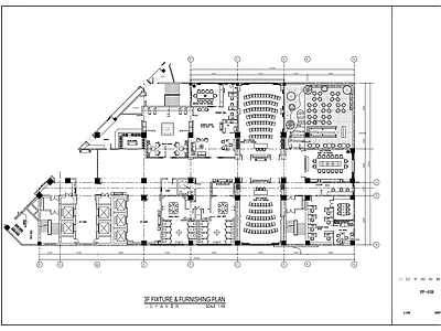 现代整体办公空间 酒店办公会议层 施工图