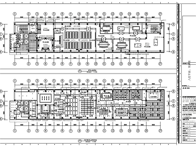 现代整体办公空间 燃气有限公司办公 施工图