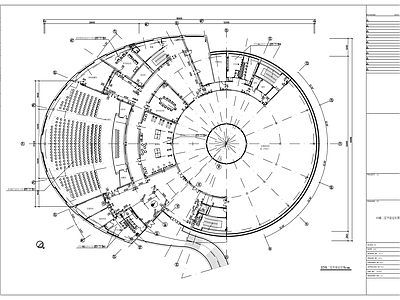 现代整体办公空间 商务贸易中心办公 施工图