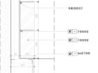 现代卫生间 卫生间壁龛 层板 施工图