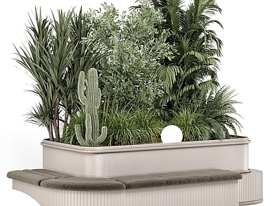 植物堆 花池 植物堆 盆栽 盆景 树池