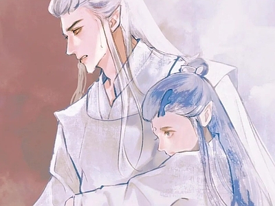 新中式纸书本 哪吒电影手绘海报