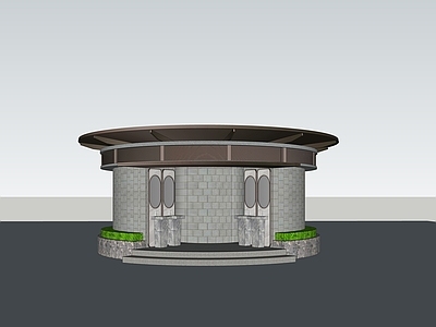 现代小公建 公共厕所