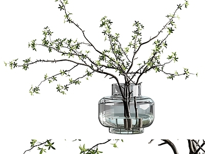 现代花艺 现代花瓶花艺 玻璃花瓶花艺