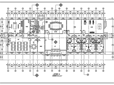 现代整体办公空间 发电中心综合楼 施工图