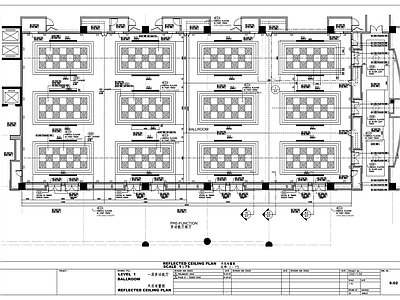 现代整体办公空间 五星级酒店多功能 施工图