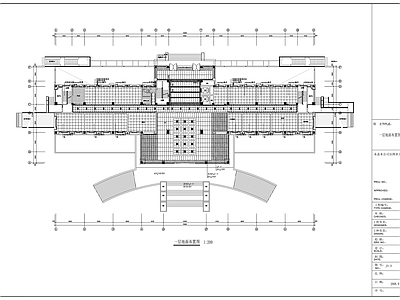 现代整体办公空间 应急防暴指挥中心 施工图