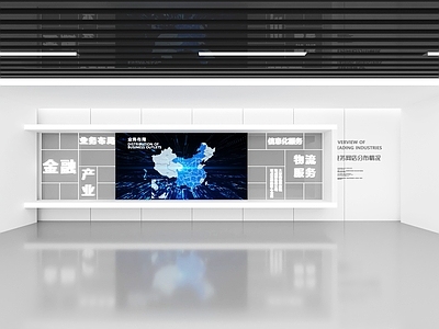 现代文化展厅 现代企业文化墙