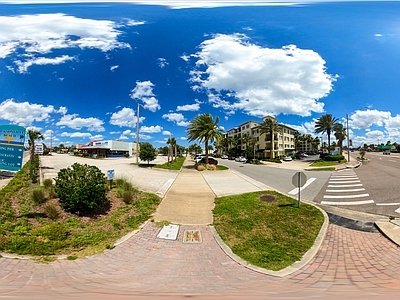 现代小区HDR 城镇马路街道HD