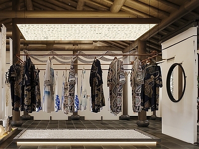 现代服装店 中式服装店