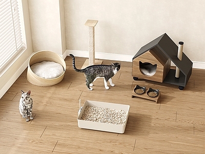 其他宠物用品 狗窝 猫 猫沙盆 宠物 宠物用品